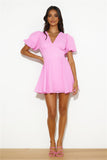 Bring It All Mini Dress Pink