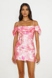 All The Vibes Mini Dress Pink