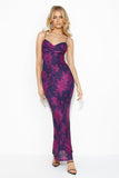 Best Bits Mesh Maxi Dress Purple