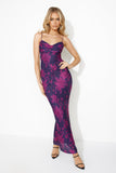 Best Bits Mesh Maxi Dress Purple