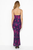 Best Bits Mesh Maxi Dress Purple