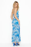 Best Of Her Mesh Maxi Dress Blue