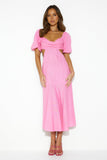 Bright Day Midi Dress Pink