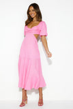 Bright Day Midi Dress Pink