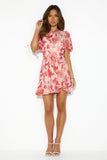 Beach Hopping Mini Dress Pink