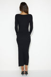 Intuitive Whim Midi Dress Black