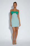 Be My Lover Mini Dress Green