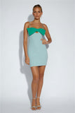 Be My Lover Mini Dress Green