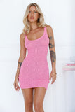 SNDYS Josefina Mini Dress Pink