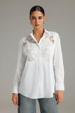 Zainab Flower Lace Shirt