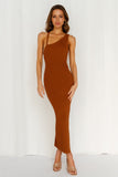 Airy Dreams Maxi Dress Brown