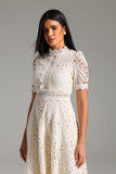 Karin Floral Embroidered Dress