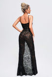 Yola Sequin Maxi Dress