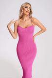 Raen Midi Knit Dress - Pink