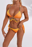 Lupita Shell Bikini - Orange