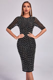 Lissy Pearl Bodycon Dress