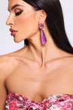 Nickisha Teardrop-Shaped Earrings