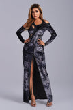 Manya Velvet Cutout Maxi Dress