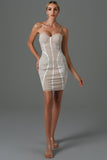 Rakava Lace Mini Bandage Dress