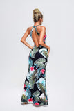 Loretta Printed Maxi Dress