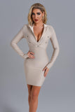 Hilary Mini Bandage Blazer Dress - Bellabarnett