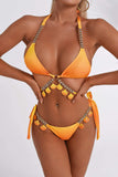 Lupita Shell Bikini - Orange