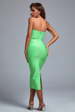 Salimi Midi Bandage Dress - Green