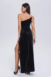 Uerzay Cutout Velvet Maxi Dress