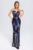 Marian Cutout Sequin Maxi Dress