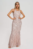 Verena Sequin Tassel Maxi Dress