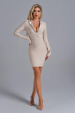 Hilary Mini Bandage Blazer Dress