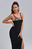 Barbie Diamonate Midi Bandage Dress - Bellabarnett