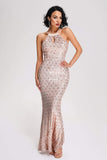 Ziska Sequin Maxi Dress