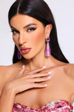 Nickisha Teardrop-Shaped  Earrings