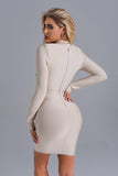 Hilary Mini Bandage Blazer Dress